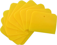 Yellow Body Filler Spreaders 6in