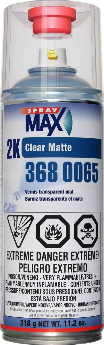 Spray Max Spray Max 2K Semi-Matte Clear Coat Pack (Weather