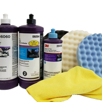 New-3M Perfect-It EX Buffing & Polish Kit 36060, 06094, 39062, 5723,5725, 5751 Large 3M Buffing Kit with Compounds, Pads & Microfiber