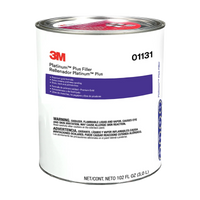 3M Platinum™ Plus Body Filler, Gallon (01131)