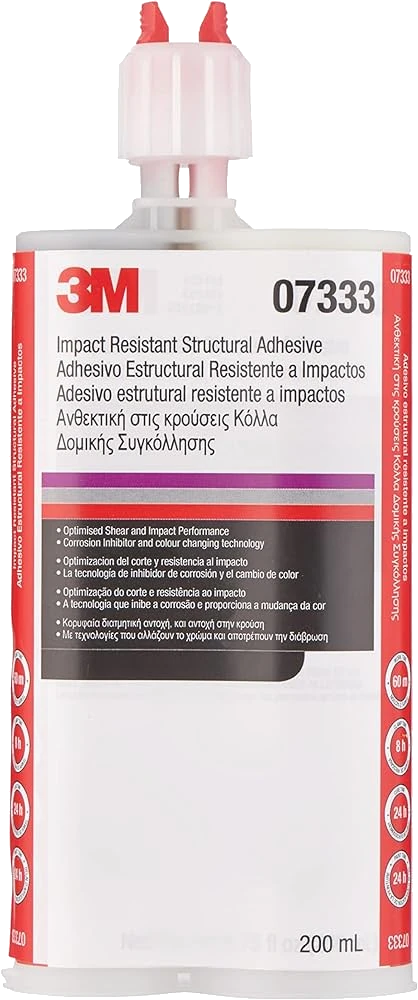 3M Impact Resistant Structural Adhesive, 200 mL (07333)