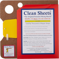 Body Filler Clean Sheets Mixing Board