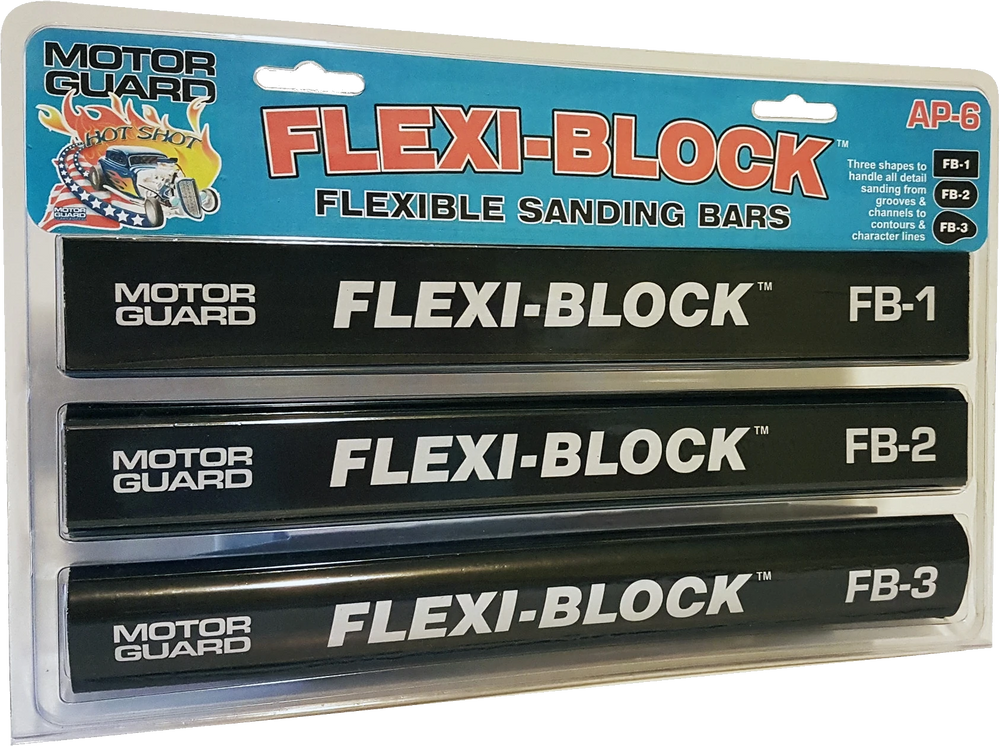 MOTOR GUARD FLEXI BLOCK SANDING BLOCK KIT