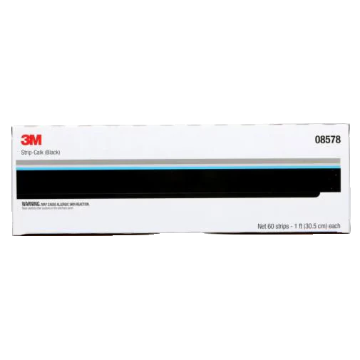 3M Strip Caulk Black, 60-1' Strips/box #8578