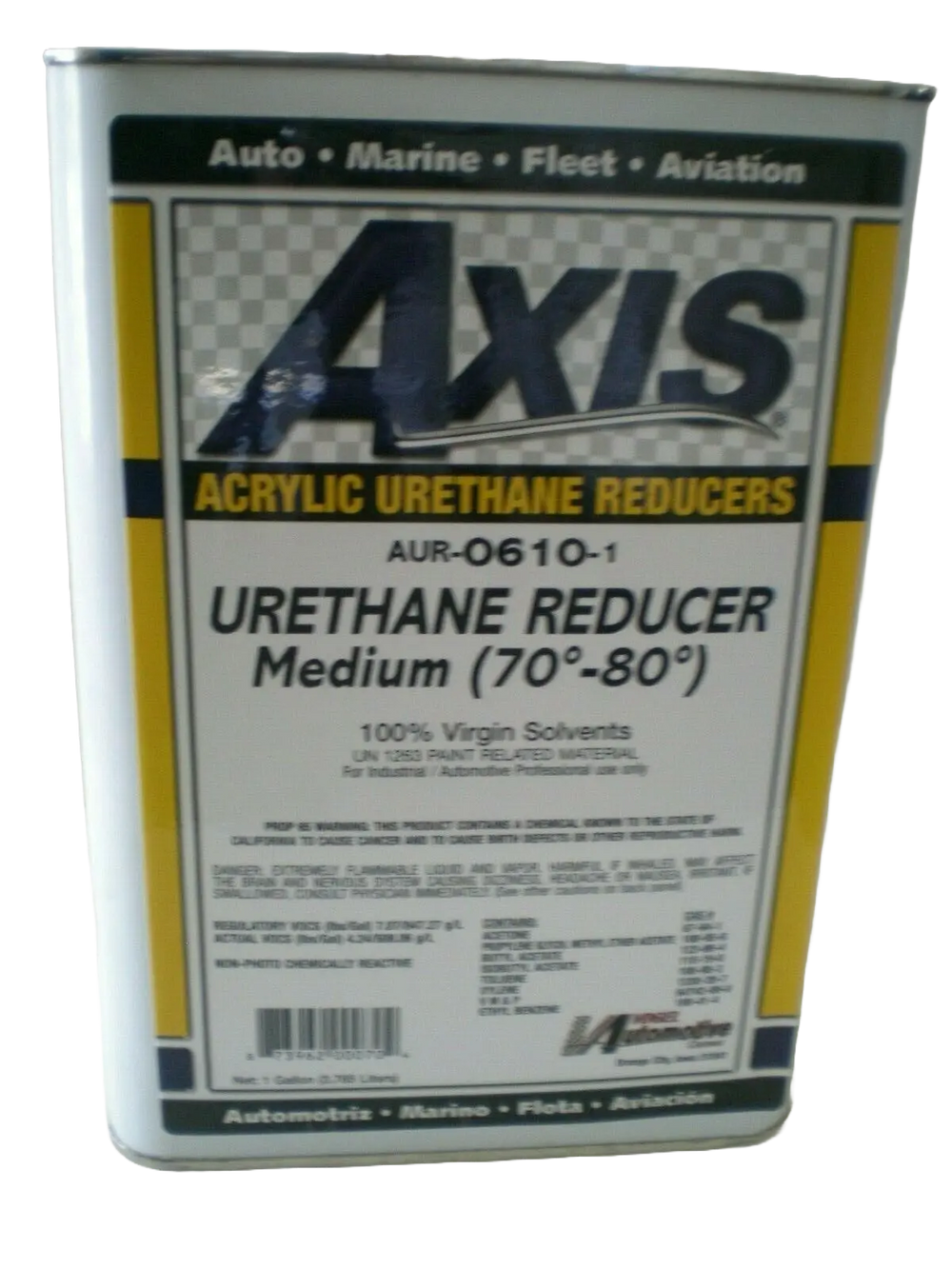 Axis Slow Acrylic Urethane Reducer