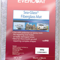 Fibre-Glass Evercoat 38" x 34" Sea-Glass® Fiberglass Mat #940